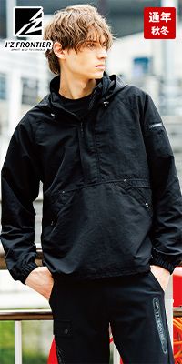 アイズフロンティア 9019 [秋冬用]ハードタスランナイロンパーカー[男性用]