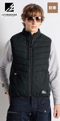 アイズフロンティア 9157 [秋冬用]アルミ保温・アルティメットヒートハイブリッド防寒ベスト[男性用]