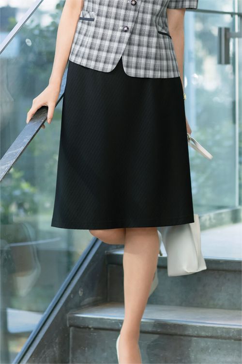 Selery S-12360 12361 [春夏用] Aラインスカート(57cm丈) [ニット/UVカット/吸水性/速乾/透け防止]