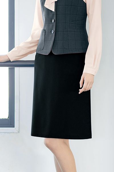 Selery S-16640 16641 16649 [通年]Aラインスカート [無地]