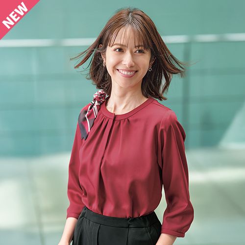 GROW GBLL2566 [通年]ブラウス(七分袖)