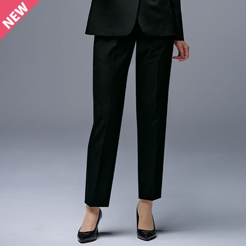 GROW GPAL2556 [通年]タック入りテーパードパンツ[2wayストレッチ/ウール調/フォーマル]