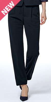 GROW GPAL2565 [通年]パンツ[ストレッチ/ストライプ/ニット]