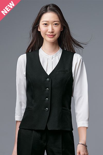 GROW GVEL2553 [通年]ベスト[2wayストレッチ/ウール調/フォーマル]