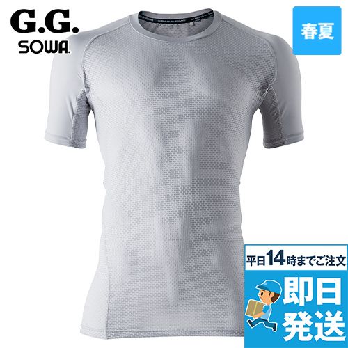 桑和GG 68541 [春夏用]半袖サポートシャツ[男性用]