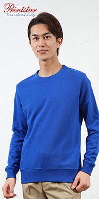 00219-MLC 裏パイル クルーネックライトトレーナー(8.4オンス)[男女兼用]