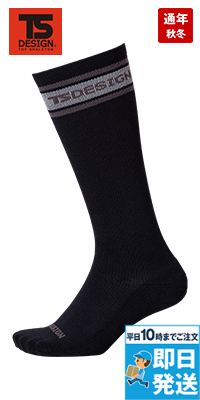 TS DESIGN 85122 [通年]ロングソックス[男性用]