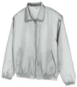 裏メッシュブルゾン グレー