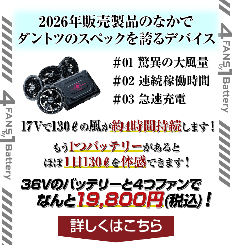 アイズフロンティア 4FANS by 1Battery-デバイス