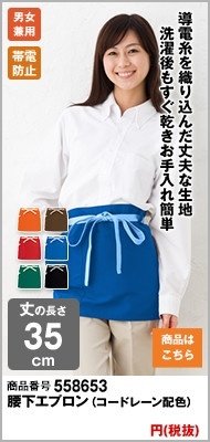 制電の青エプロン