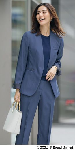 ブルーのコーデ1