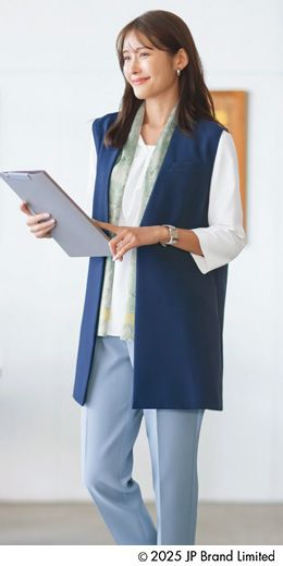 ブルーのコーデ3