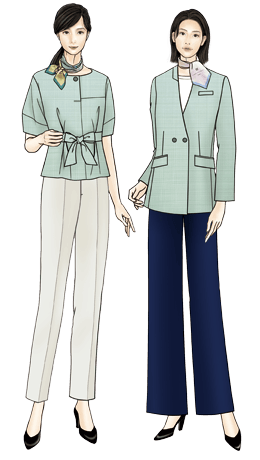 インフォメーション スタイリングイラスト