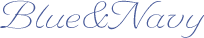 ブルー×ネイビータイトル