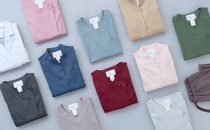 色とりどりなスクラブの写真