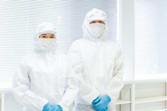 静電気防止作業着のイメージ