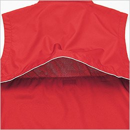 通気性の高いベンチレーション