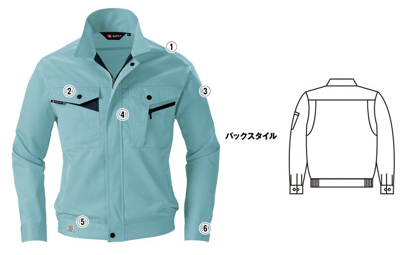 バートル6001 商品詳細・こだわりPOINT