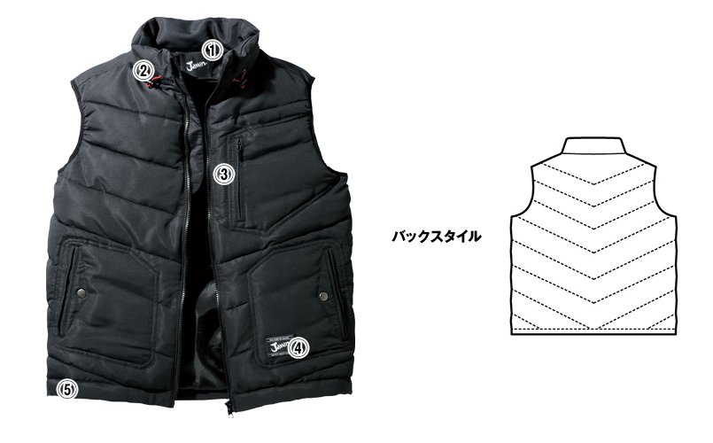 自重堂Jawin58310 商品詳細・こだわりPOINT