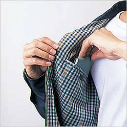 右胸 内ポケット