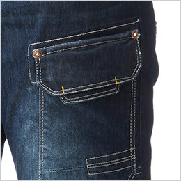 フラップ付きポケット