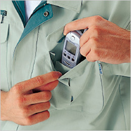 右胸 内側ミニポケット