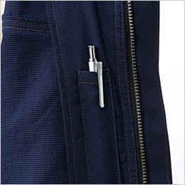 左胸 内ペン差し