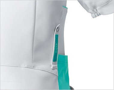 右脇部分にuniteのロゴ入りネームループ