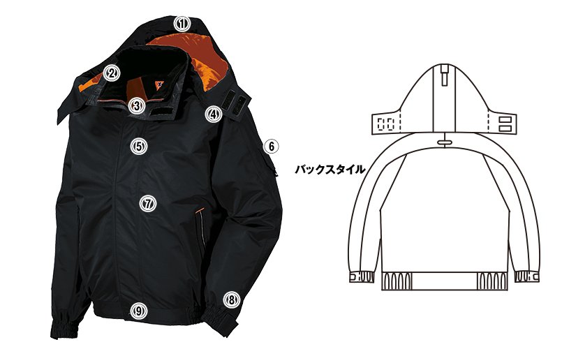 ジーベック592 商品詳細・こだわりPOINT