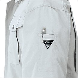 左袖 ペン差し付き