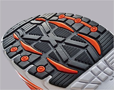 ランニングシューズのような履き心地を体感できるオリジナルのラバーソール