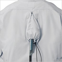 フルハーネス対応(背中取り出し口)