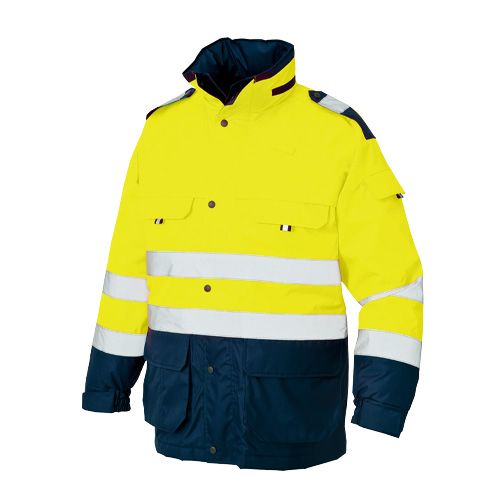 55-AZ8960 19 イエロー×ネイビー