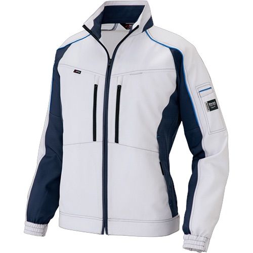 55-AZ9101 3 シルバーグレー×ネイビー