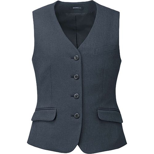 Bonmax AV1293 [通年]ベスト/無地[ストレッチ]｜事務服の通販