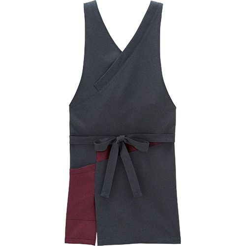 36-FK7201 3 チャコール×レッド