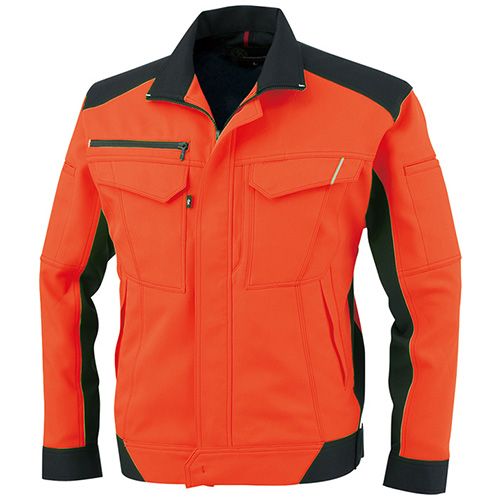 58-A8180 22 フラッシュオレンジ(ブラック)