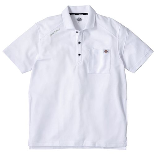 コーコス D-6117 [春夏用]Dickies T/C 鬼鹿の子 半袖ポロ[男女兼用