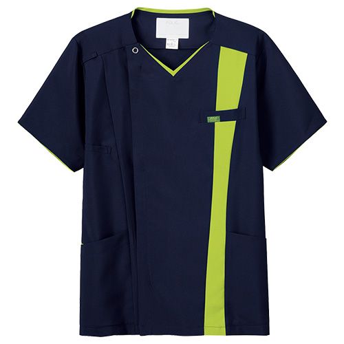 7058SC Folk ZIP SCRUB ジップスクラブ(R)(男性用)｜ユニフォームタウン