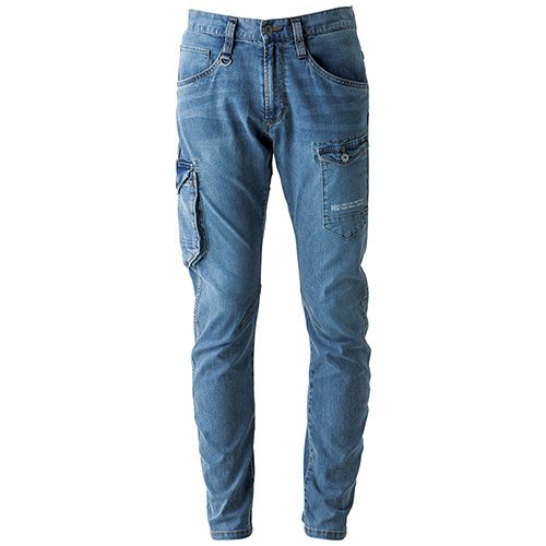 私専用 アイズフロンティア 7412 [春夏用]アイスフィールデニムカーゴパンツ