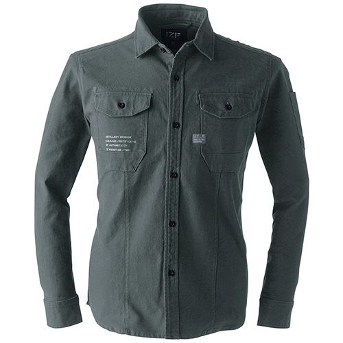 アイズフロンティア 7901 [通年]ストレッチツイル3Dワークシャツ[男性