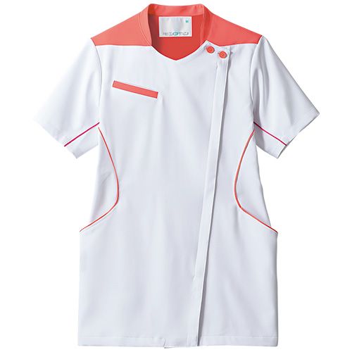 46-MJ058 0102 白/コーラルピンク