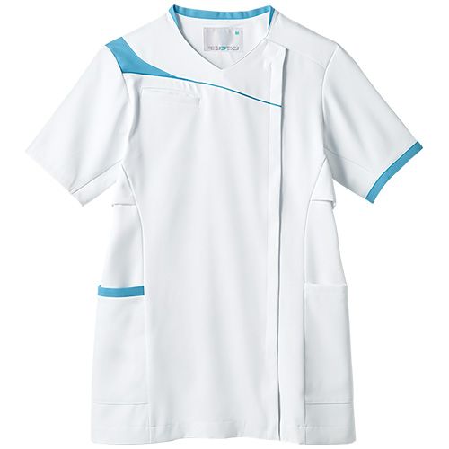 46-MS354 0104 白/ウォームブルー