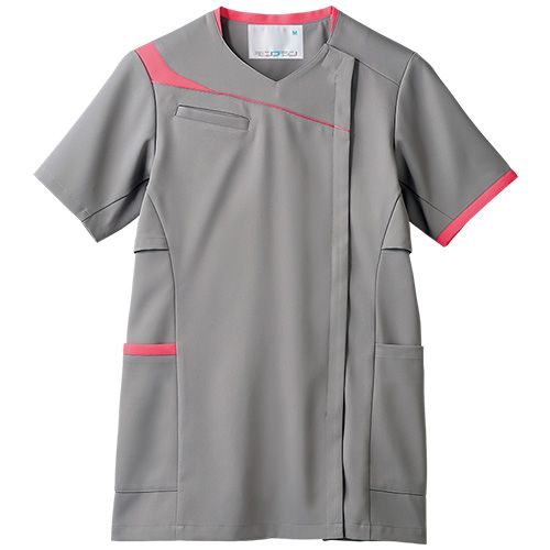 46-MS354 4042 グレー/ホットピンク