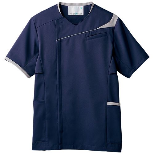 46-MS854 0940 ネイビー/グレー