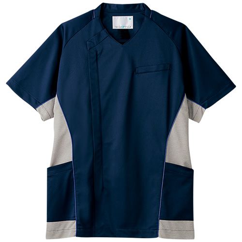 46-MS856 90 ネイビー/グレー