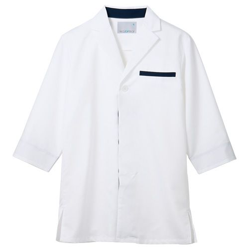 46-ST002 01 白/ネイビー