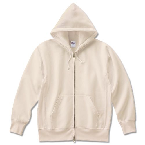 美品 パラスパレス vm ヴーム ダブルジップパーカー 裏起毛 3 オフホワイト トムス 00229-FVZ[秋冬用]12.0オンス 裏起毛ヘビージップパーカー[男女