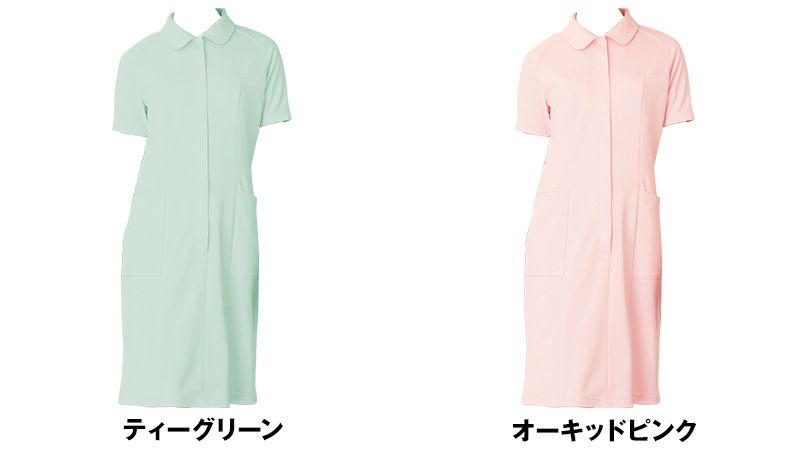 UQW0012 ルコック ストレッチワンピース(女性用) 色展開