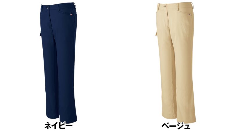 UZL4024 ルコック ジャージ カーゴスラックスパンツ(女性用) 色展開